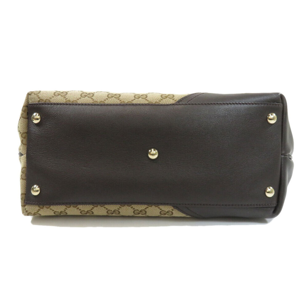 Gucci New Britt Tote Shoulder Bag Brown - Picture 4 of 11